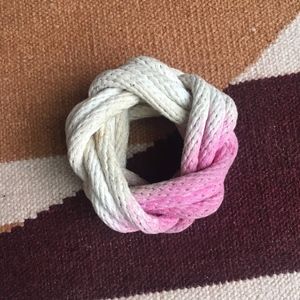 Beautiful Rope Bracelet ** Object *RARE PINK*